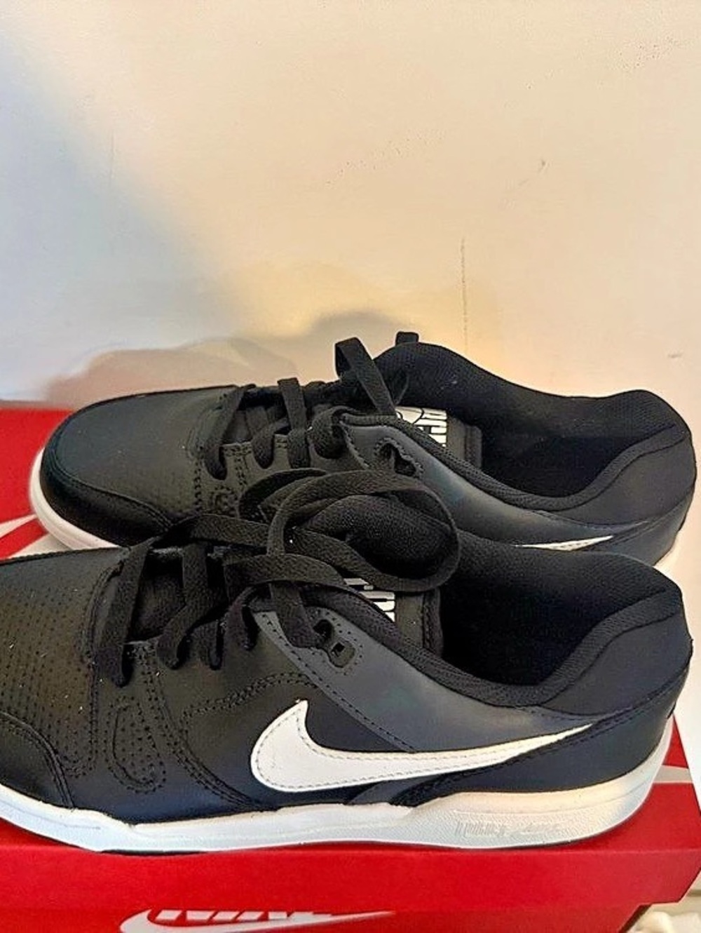 Nike Court Vision Low Black & White Sneakers